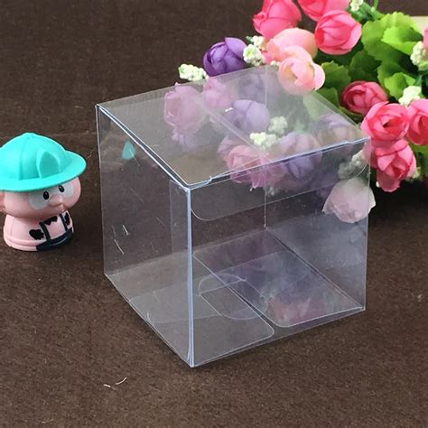 pvc plastic or metal boxs|pvc boxes for gifts 100pcs.